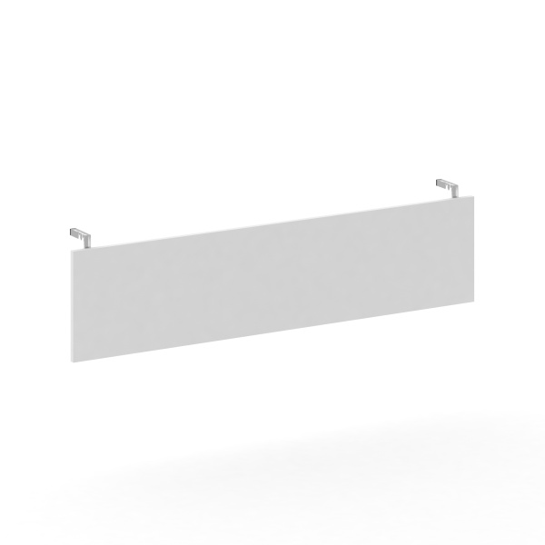 Царга стола руководителя Cross CRF.CS-2 (1500x18x350) (Белый F | Нерж. Сталь)