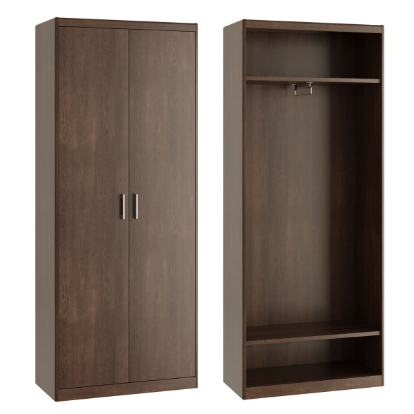 Гардероб 2 двери Davos DVS23502 860x450x2000 (Дуб шоколад)
