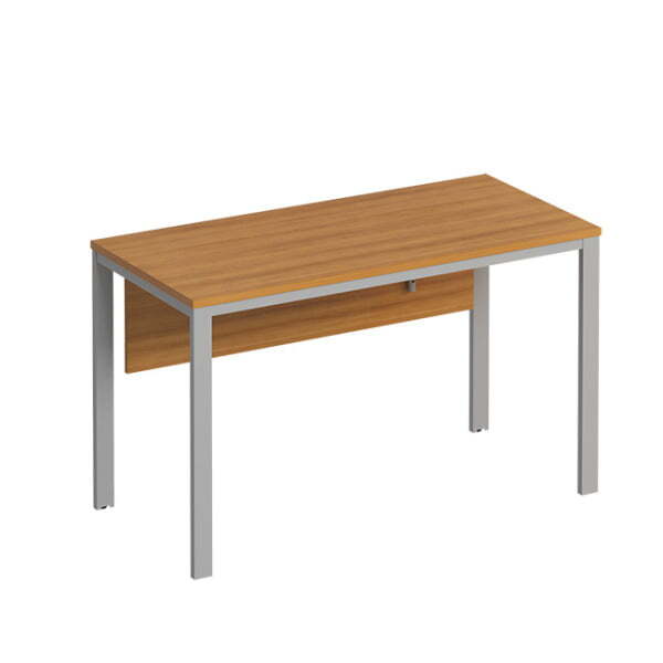 Стол письменный на металлокаркасе МП2 с экраном ДСП Формула ФР 158 1400x670x750 (Вяз светлыйСерый)