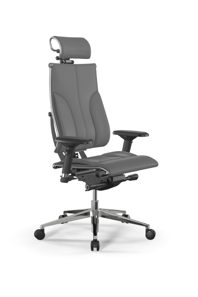 Кресло для руководителя Метта Y 4DF B2-10D - Infinity /Kc06/Nc06/D04P/H2cL-3D(M26.B32.G25.W03) (Серый)