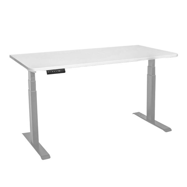 Стол c электроприводом LA-T33-2A3 (1200x700x625-1275) (Белый | Серый)
