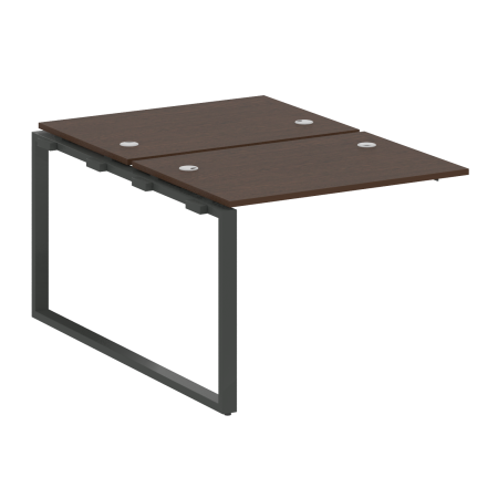 Проходной наборный элемент рабочей станции Metal System Style БО.ПРС-СП-2.1 1000x1475x750 (Венге Цаво/Антрацит металл)