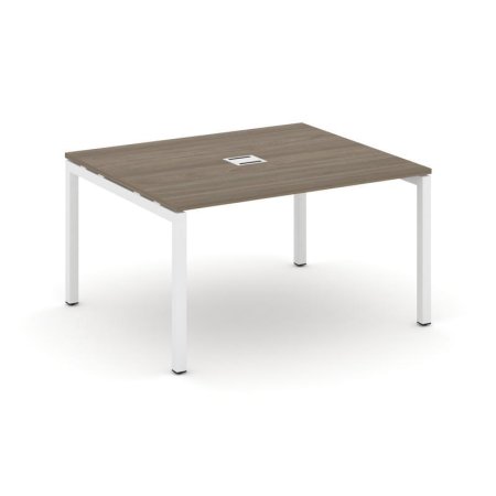 Стол переговорный SN-5P.SPRG-032 (1180х1180х750) (Вяз Благородный/Металл Белый)