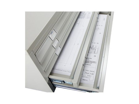 Картотека ПРАКТИК A1-05/3 (низ) (Серый)