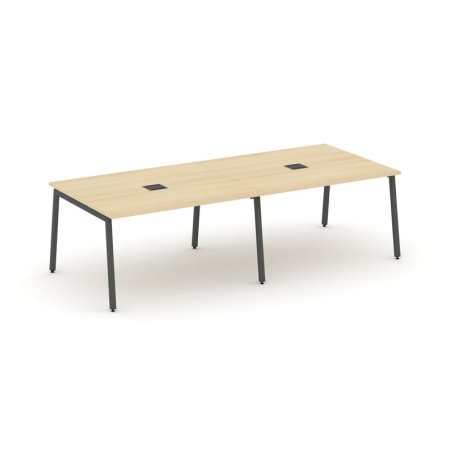 Стол переговорный SN-4A.SPRG-044 (3160х1180х750) (Акация Лорка/Металл Антрацит)