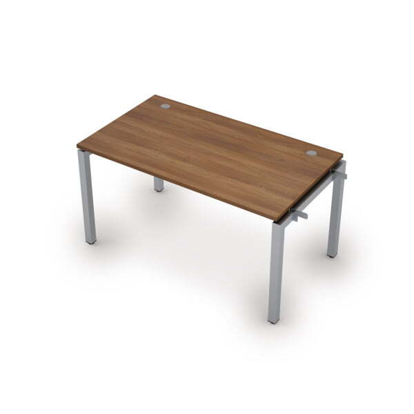 6МБН.5189  Линейная бенч-система, начальный модуль (1400x800x750) (Шамони темный/Алюминий матовый)