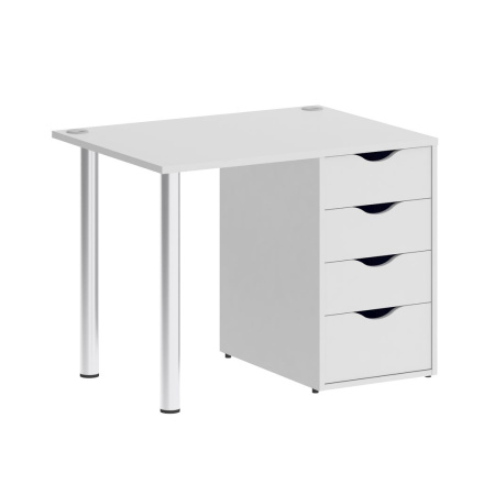 Стол письменный VR.SP-3-98.4 980x720x750 (Белый)