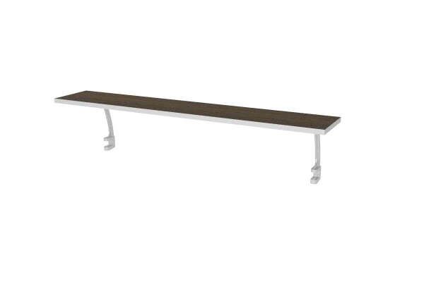 Легкая полка 140 Next 25151 1400x250x339 (Rovere Cafe)