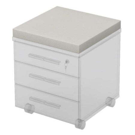 9ПТ.001 Подушка для тумбы (450x450x50) (Latte)