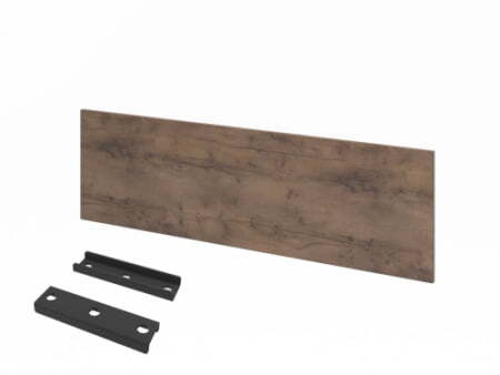 Экран настольный ЛДСП к двум столам L-059-2 1350х18х400 (Таксония Шоколадная)