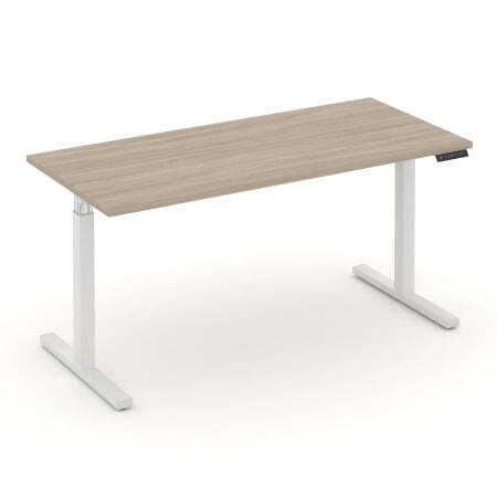 Стол электроподъемный MV.SE-4.7 1580x720x720-1190 (Дуб Аттик/Белый металл)