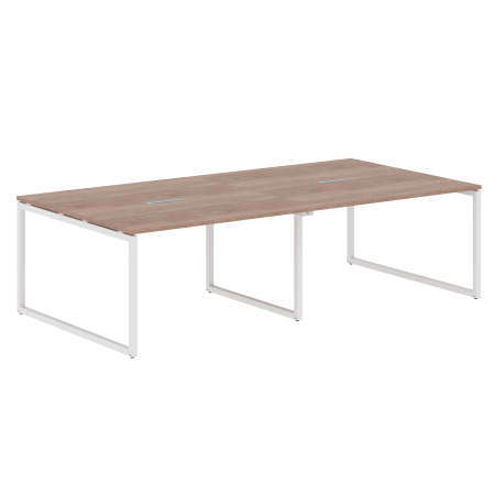 Конференц-стол Xten-Q Белый XQSCT 2714 2720x1406x750 (Дуб Сонома)