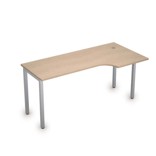 Стол письменный на металлокаркасе прав Стиль 2М.146 1600x800x750 (ДубСерый)