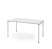 TOUR LIGHT Стол письменный 12070 (Белый/Белый металл)