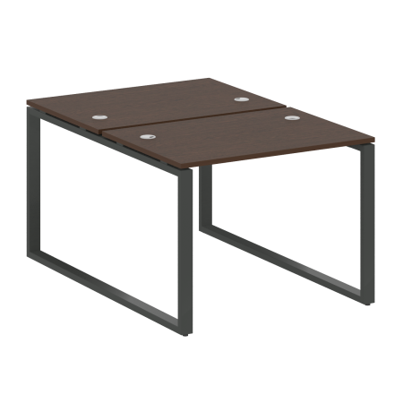 Рабочая станция Metal System Style БО.РАС-СП-2.1 1000x1475x750 (Венге Цаво/Антрацит металл)