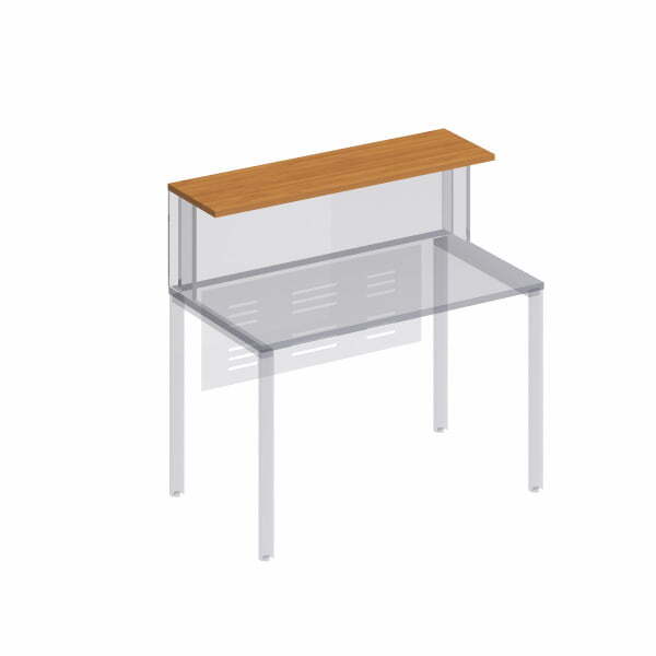 Полка настольная Формула МП ФР 407 1200x350x22 (Вяз светлый)