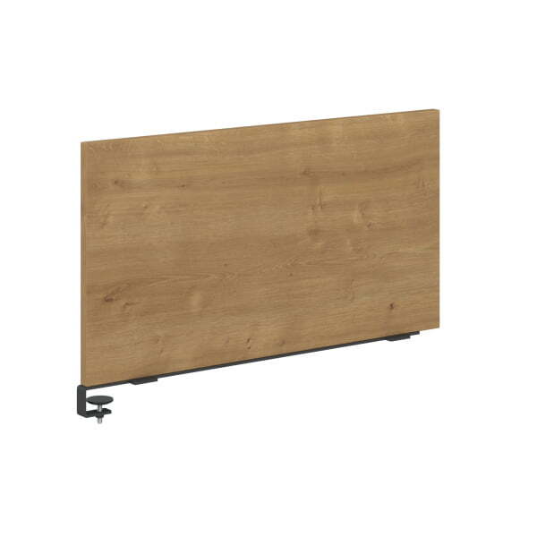 Экран для раб.станции Forta FWBL 6535 647x350x18 (Дуб Гамильтон/Черный графит)