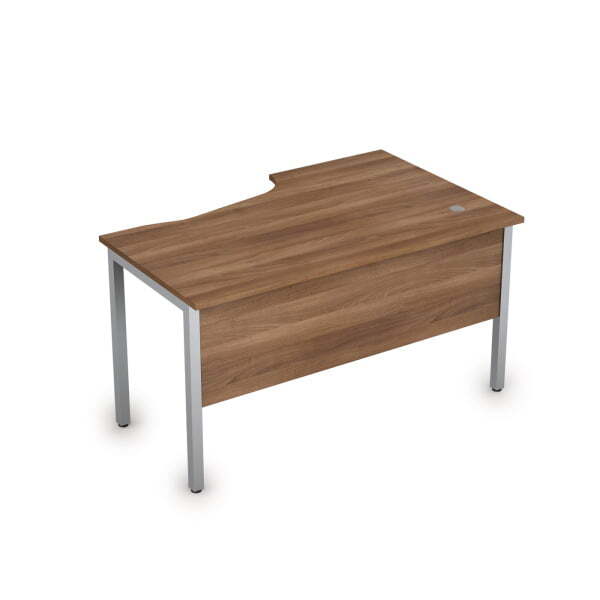 Стол письменный на металлокаркасе лев Стиль 2МД.122 1400x900x750 (Шамони темныйСерый)