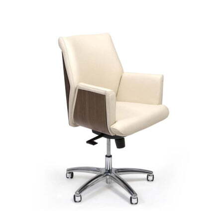 ZEUS/B Кресло для руководителя (Орех | Бежевый)