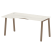 Стол криволинейный левый Metal System Style БА.СА-1 Л 1600x900x750 (Дуб Наварра/Серый металл)