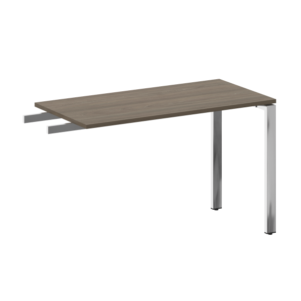 Брифинг-приставка БП.ПР-4 1200x600x600 (Вяз Благородный/Нерж. Сталь)