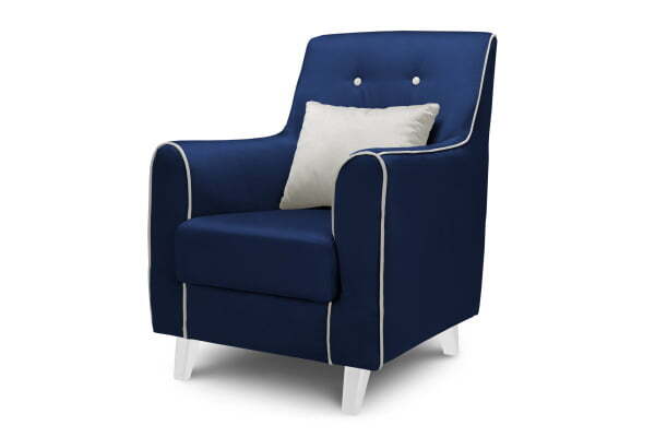 Кресло Muson (770x810x920) Синий (Синий)