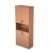 2Ш.005.4 Шкаф для документов высокий 790x370x1960 (Дуб)