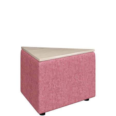 Диван Оригами. Стол треугольный. (Стол треугольный velvet_lux_36)