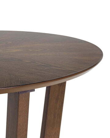 Стол обеденный KAY 110*110 орех (Стол обеденный Kay орех)