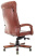 Кресло руководителя T-9928WALNUT светло-коричневый Leather EiCHel кожа крестов. металл/дерево (Светло-коричневый)