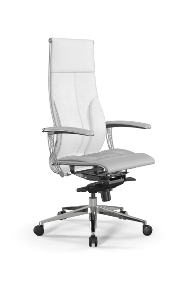 Кресло для руководителя Метта Samurai B1-10U - Infinity /Kc06/Nc06/U0mL-4c3(M06.B32.G11.W03) (Белый)