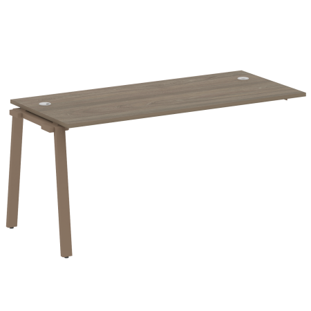 Проходной наборный элемент рабочей станции Metal System Style БА.ПРС-СП-1.4 1600x720x750 (Вяз/Мокко металл)