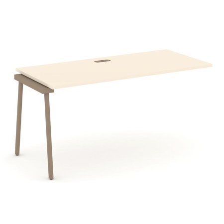 Наборный элемент рабочей станциии ES.1.NRS-4-LP (1580х730х750) (Сатин/Металл Латте)