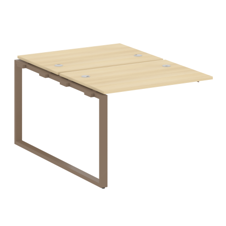 Проходной наборный элемент рабочей станции Metal System Style БО.ПРС-СП-2.1 1000x1475x750 (Акация/Мокко металл)