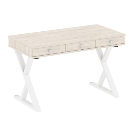 Компьютерный стол VR.SP-1-118M 1180x600x750 (Денвер Светлый/Белый Металл)