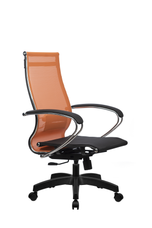 Кресло для руководителя Метта МЕТТА-9(MPRU)/подл.131/осн.001 (Оранжевый)
