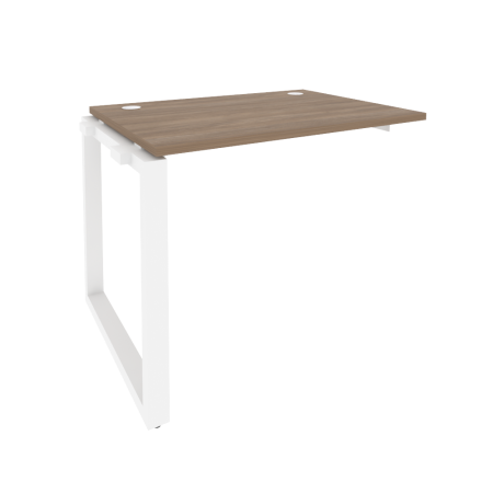Наборный элемент рабочей станции на О-образном м/к Onix O.MO-1.NRS-1.7 980x720x750 (Дуб Аризона/Белый Металл)