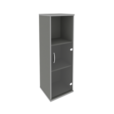 Шкаф Riva А.СУ-2.2 Пр 404x365x1215 (Венге-Металлик)