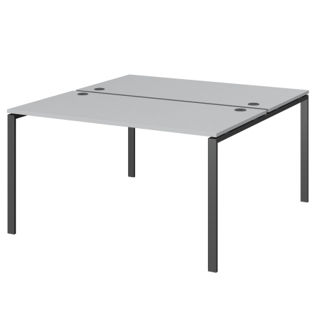 Бенч двойной на 2 рабочих места Арго-М АМБ-005.60 1800x1236x760 (Серый/Антрацит)