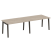 Стол переговорный на деревянных опорах Onix Wood OW.PRG-2.3 2760x980x750 (Тиквуд Светлый/Дуб Темный)