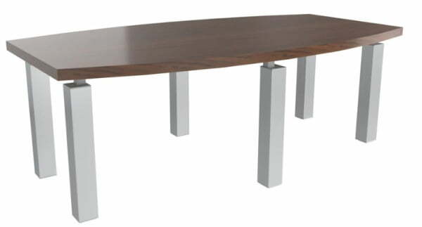 Стол для переговоров Blackwood 12701 2200x1200x770 (Орех/Серый металл)