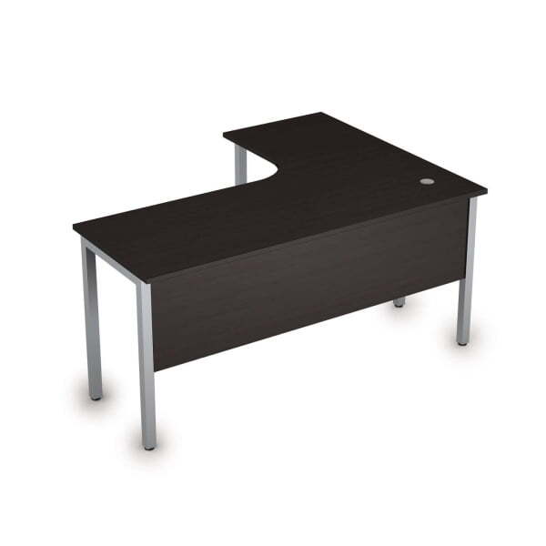 Стол письменный на металлокаркасе лев одиночная опора заказывается отдельно Стиль 2МД.132 1600x1200x (ВенгеСерый)