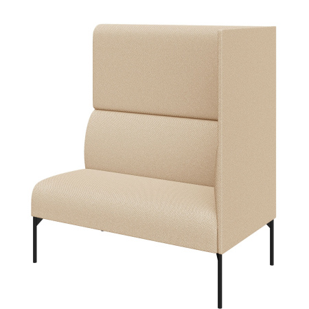 Диван Бридж. Модуль 2-местный левый высокий. (Модуль 2-местный левый высокий sweet_cream)