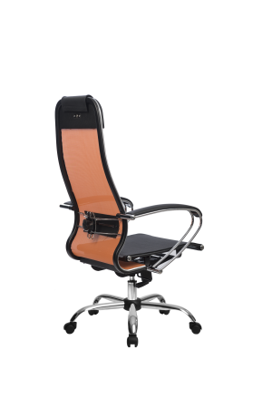 Кресло для руководителя Метта МЕТТА-4(MPRU)/подл.131/осн.003 (Оранжевый)
