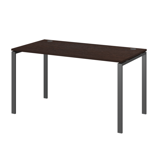 Стол на металлокаркасе Арго-М АМ-003 1400x730x760 (Дуб венге/Антрацит)