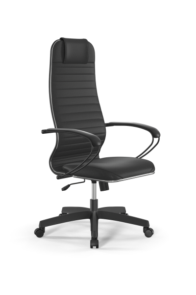 Кресло для руководителя Метта Sit 10 B1-117K - Extra /Um02/Wm12/K1bL(M09.B02.G15.W01) (Черный)