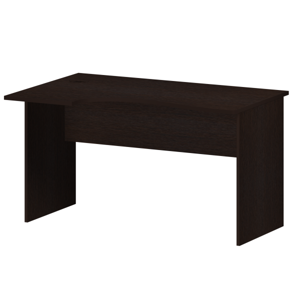 Стол эргономичный левый Арго А-200.ЛВ 1400x900x760 (Дуб венге)