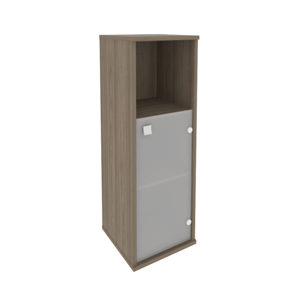 Шкаф средний  узкий, правый Style Л.СУ-2.2Пр 412x410x1215 (Вяз Благородный)