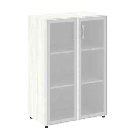 Шкаф широкий средний нужен топ LT.ST 2.4R 800x450x1195 (Снежная Патина)