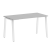 Стол письменный VR.SP-3-138.A 1380x720x750 (Серый/Белый Металл)